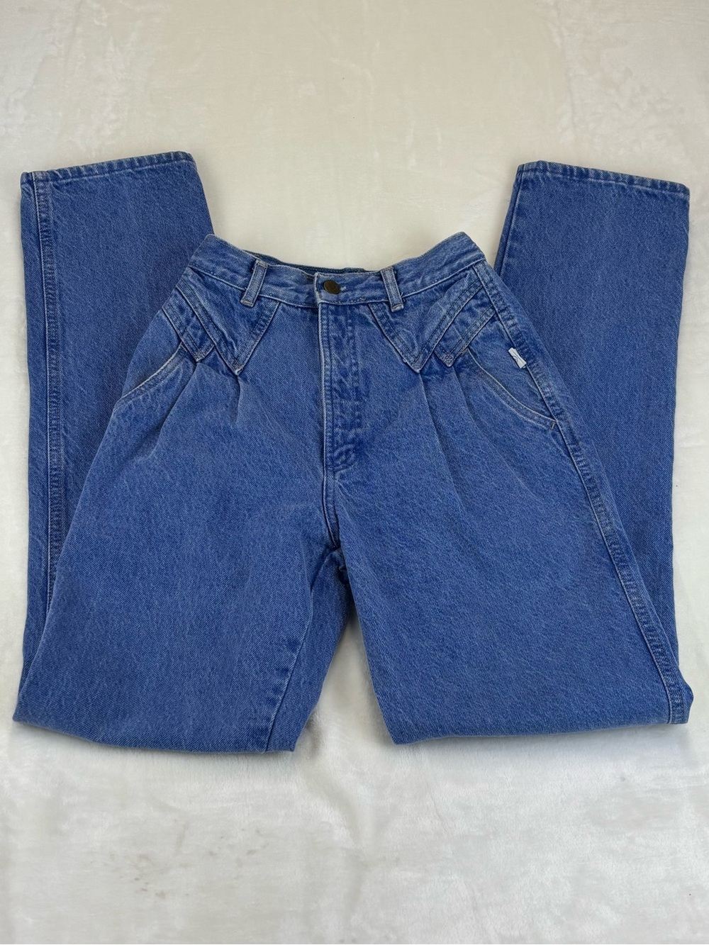 ROCKY MOUNTAIN Vintage Western Rockies Blue Jeans Size 26 / 3